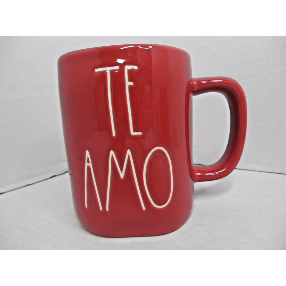Rae Dunn Artesian Collection by Magenta Coffee Mug "Te Amo" (I Love You) 20 oz
